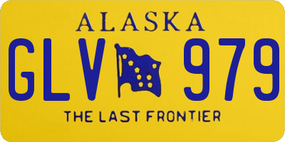 AK license plate GLV979