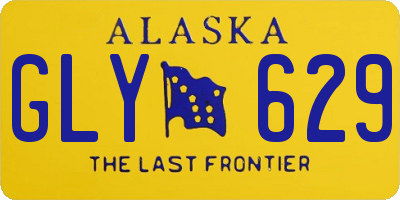 AK license plate GLY629