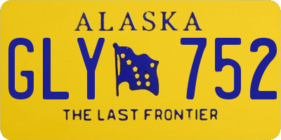 AK license plate GLY752