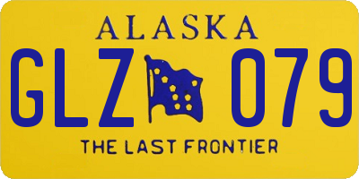 AK license plate GLZ079