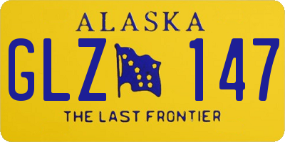 AK license plate GLZ147