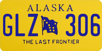AK license plate GLZ306