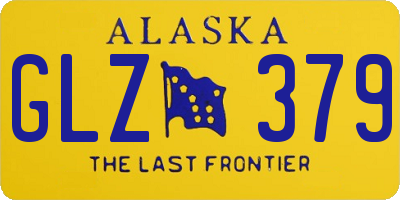 AK license plate GLZ379