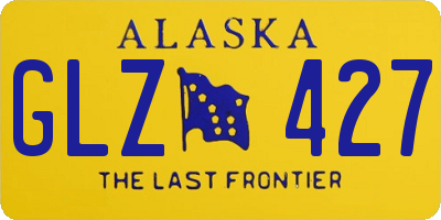 AK license plate GLZ427