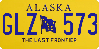 AK license plate GLZ573