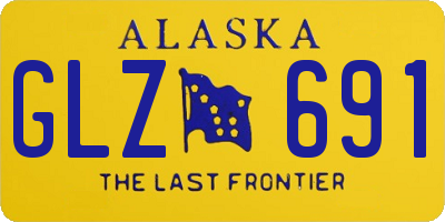 AK license plate GLZ691