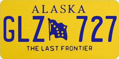 AK license plate GLZ727