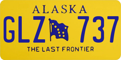 AK license plate GLZ737