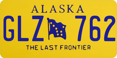 AK license plate GLZ762