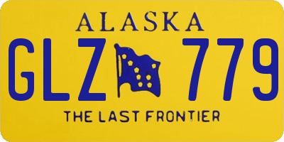 AK license plate GLZ779
