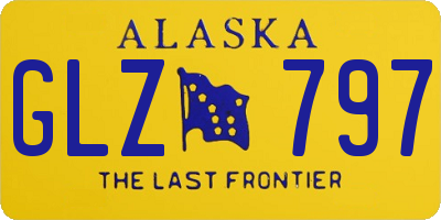 AK license plate GLZ797