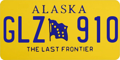 AK license plate GLZ910