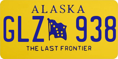 AK license plate GLZ938