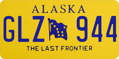 AK license plate GLZ944