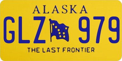 AK license plate GLZ979