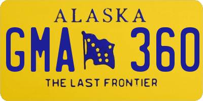 AK license plate GMA360