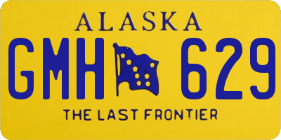 AK license plate GMH629