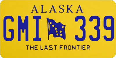 AK license plate GMI339