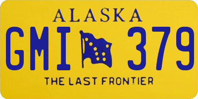 AK license plate GMI379