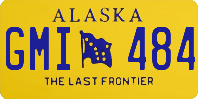 AK license plate GMI484
