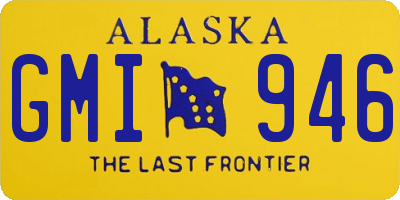 AK license plate GMI946