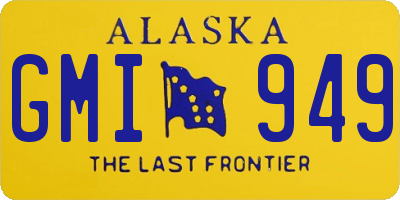 AK license plate GMI949