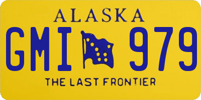 AK license plate GMI979