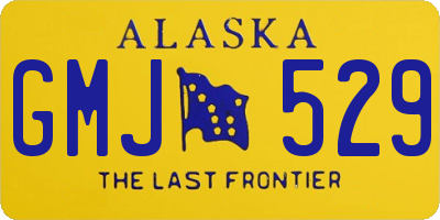 AK license plate GMJ529