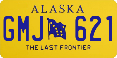 AK license plate GMJ621