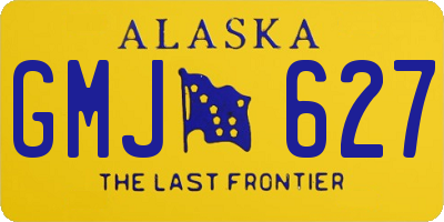 AK license plate GMJ627