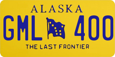 AK license plate GML400