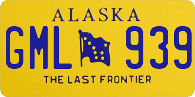 AK license plate GML939