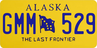 AK license plate GMM529