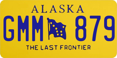 AK license plate GMM879
