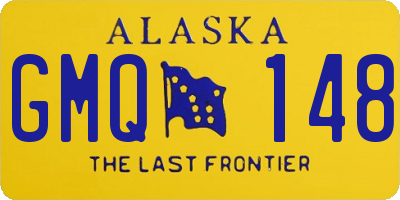 AK license plate GMQ148