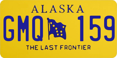 AK license plate GMQ159