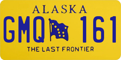 AK license plate GMQ161