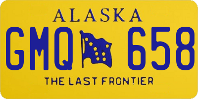 AK license plate GMQ658