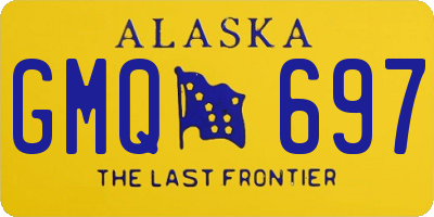 AK license plate GMQ697