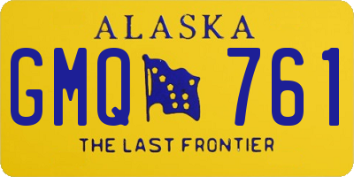AK license plate GMQ761