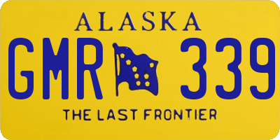 AK license plate GMR339