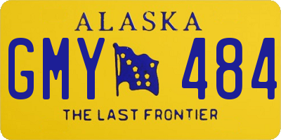 AK license plate GMY484