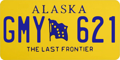 AK license plate GMY621