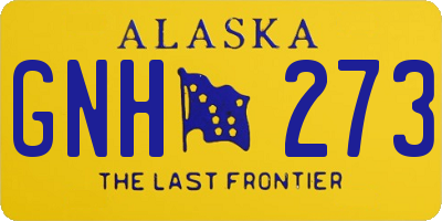AK license plate GNH273