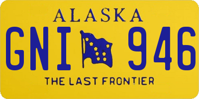 AK license plate GNI946