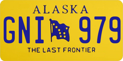 AK license plate GNI979