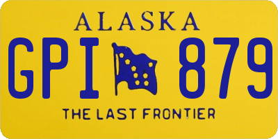 AK license plate GPI879