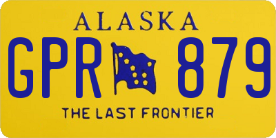 AK license plate GPR879