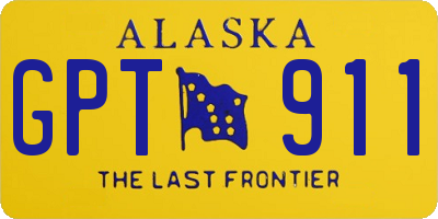 AK license plate GPT911