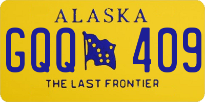 AK license plate GQQ409